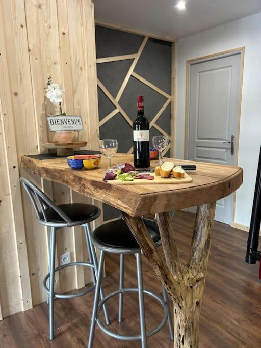Studio Cosy Ambiance Vosgienne A 20 Mn De Gerardmer Lepanges-sur-Vologne Luaran gambar